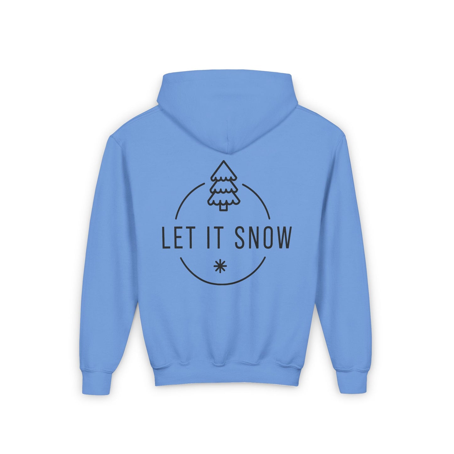 Youth Snowboarding Let it Snow Hoodie