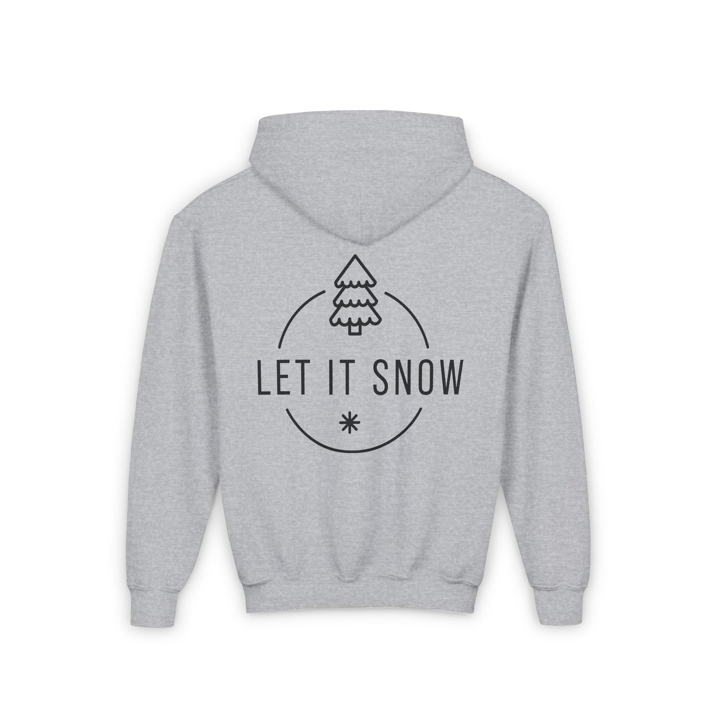 Youth Snowboarding Let it Snow Hoodie