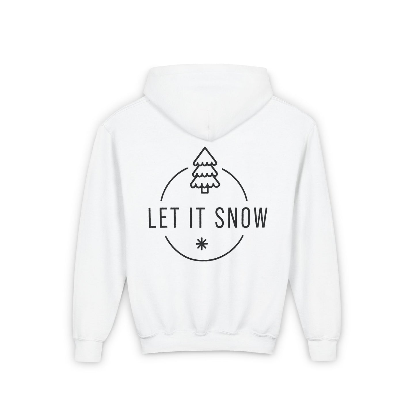 Youth Snowboarding Let it Snow Hoodie