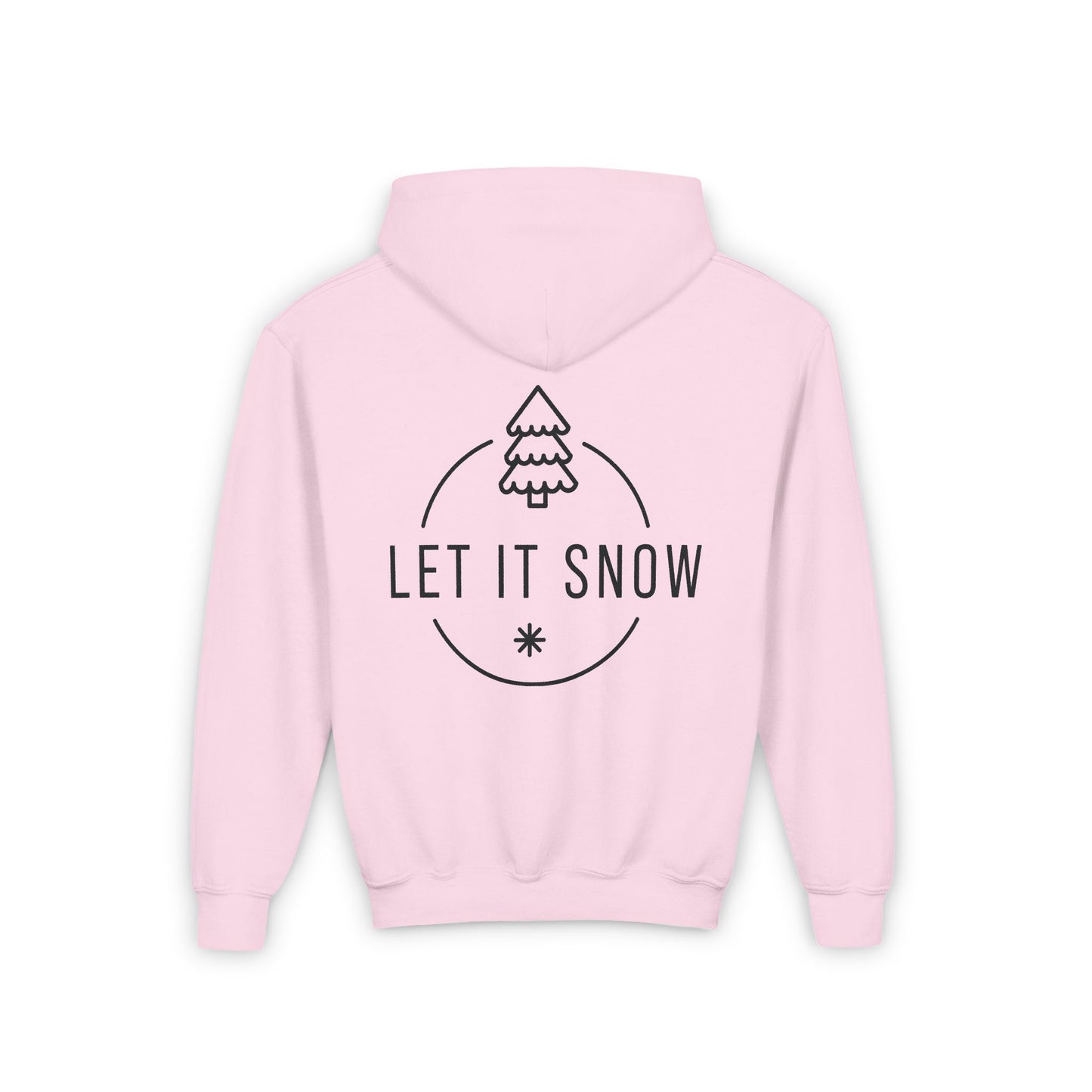 Youth Snowboarding Let it Snow Hoodie