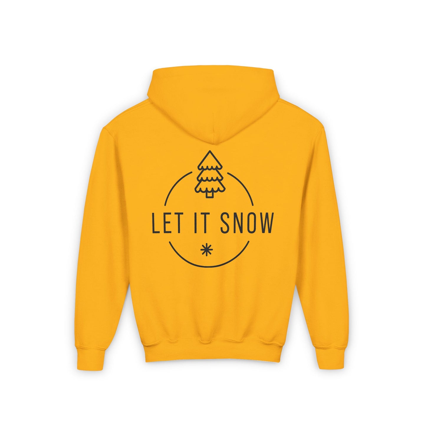 Youth Snowboarding Let it Snow Hoodie