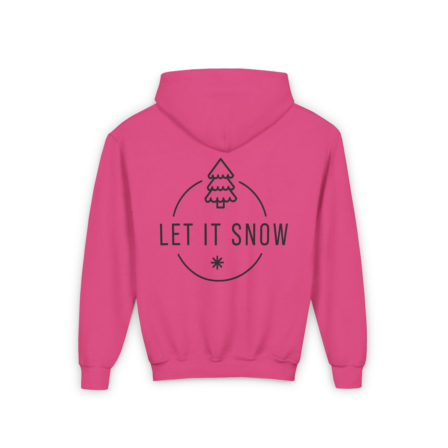 Youth Snowboarding Let it Snow Hoodie